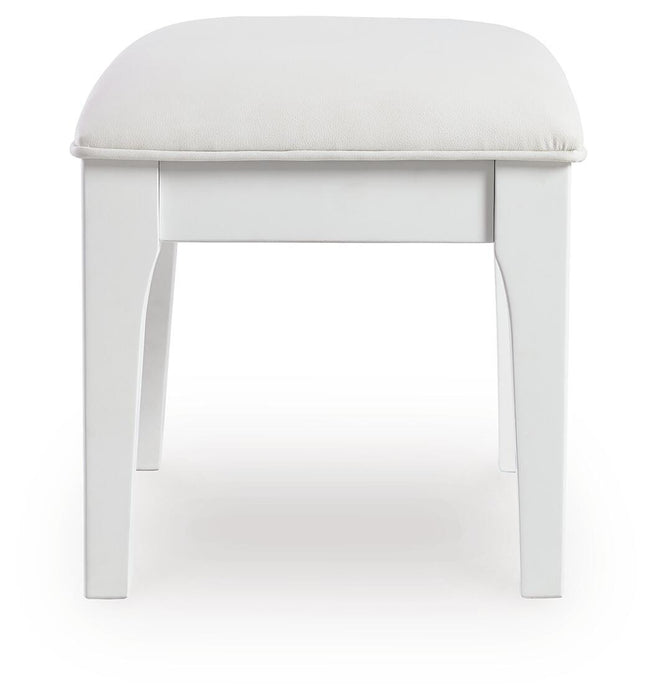 Chalanna Vanity Stool - Home Furniture And More (Brentwood, MD)