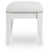 Chalanna Vanity Stool - Home Furniture And More (Brentwood, MD)