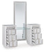 Chalanna Vanity with Mirror - Home Furniture And More (Brentwood, MD)