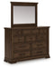 Taffenbrook Dresser and Mirror - Home Furniture And More (Brentwood, MD)