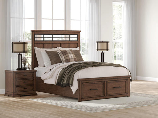 Taffenbrook Panel Storage Bed - Home Furniture And More (Brentwood, MD)