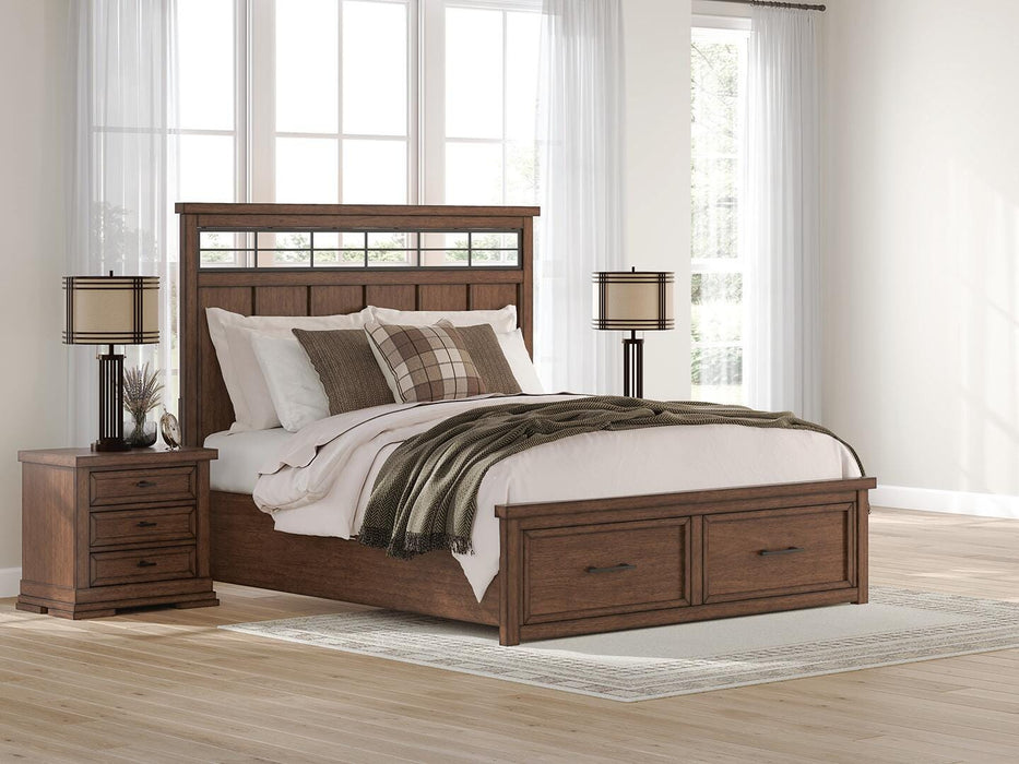 Taffenbrook Panel Storage Bed - Home Furniture And More (Brentwood, MD)