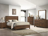MILLIE FULL BED IN ONE BOX -BROWN CHERRY - Home Furniture And More (Brentwood, MD)