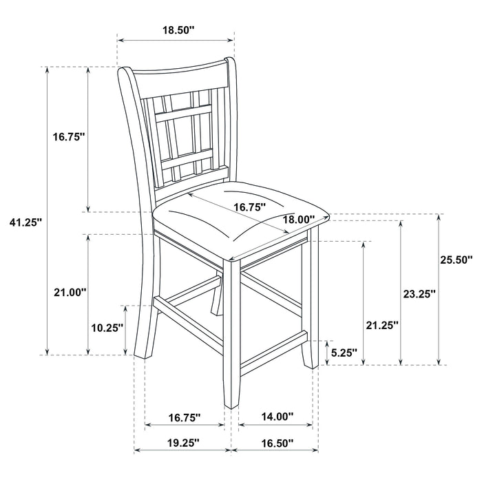 Lavon Counter Chair - Home Furniture And More (Brentwood, MD)