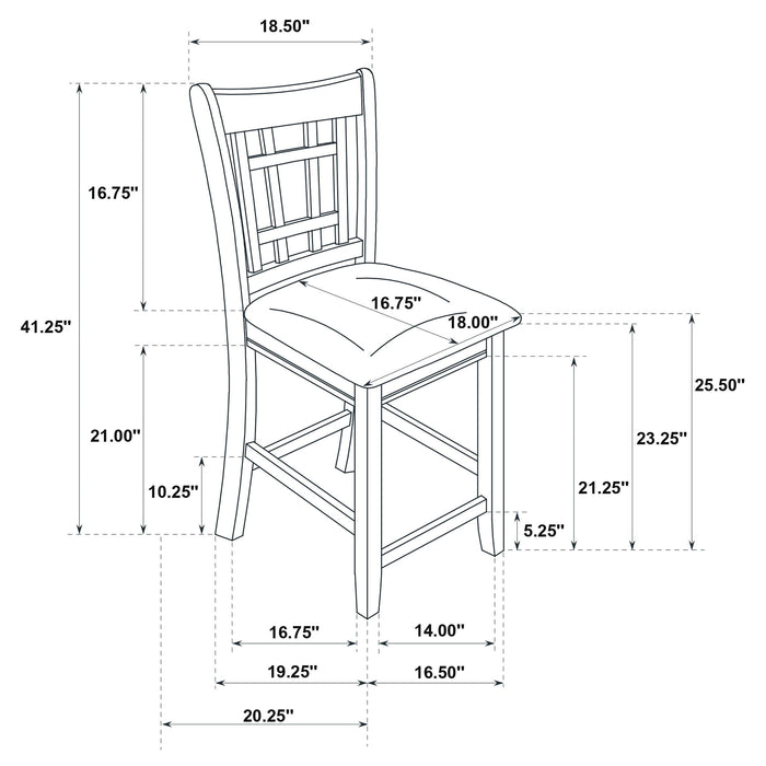 Lavon Counter Chair - Home Furniture And More (Brentwood, MD)