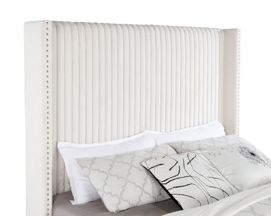Natasha Wingback Bed - Home Furniture And More (Brentwood, MD)