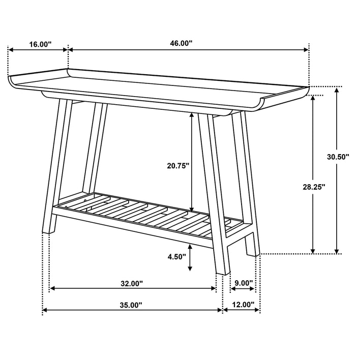 Ornelas Console Table - Home Furniture And More (Brentwood, MD)