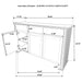 Adina Sideboard - Home Furniture And More (Brentwood, MD)