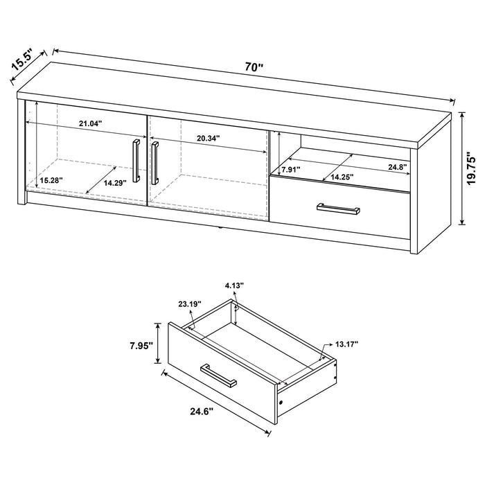 Murray TV Stand - Home Furniture And More (Brentwood, MD)