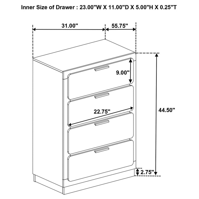 Caraway Bedroom Set - Home Furniture And More (Brentwood, MD)