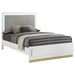 Caraway Panel Bed with LED Lighting - Home Furniture And More (Brentwood, MD)