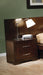 Jessica Nightstand Panels Cappuccino (Set of 2) - Home Furniture And More (Brentwood, MD)