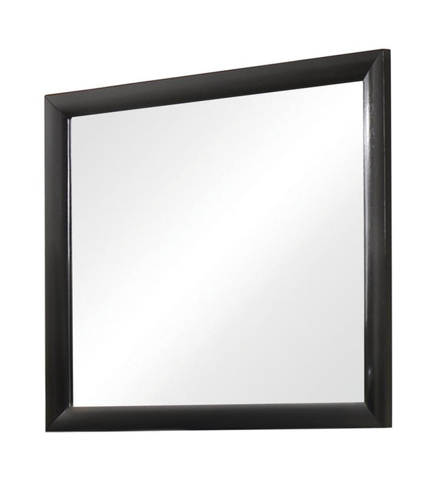 Briana Rectangle Dresser Mirror Black - Home Furniture And More (Brentwood, MD)