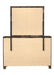 Woodmont Rectangle Dresser Mirror Rustic Golden Brown - Home Furniture And More (Brentwood, MD)