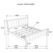 Wilkes Panel Bed - Home Furniture And More (Brentwood, MD)