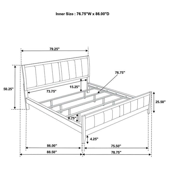 Wilkes Panel Bed - Home Furniture And More (Brentwood, MD)
