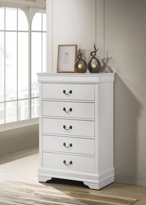 Louis Philippe Chest of Drawers - Home Furniture And More (Brentwood, MD)