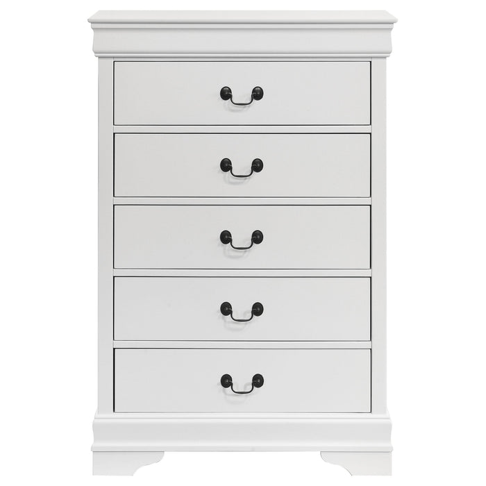 Louis Philippe Chest of Drawers - Home Furniture And More (Brentwood, MD)