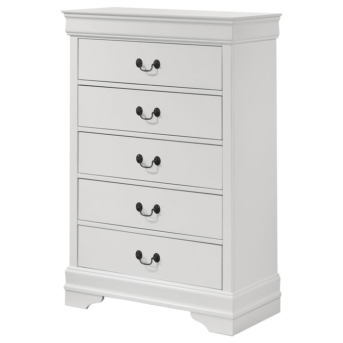Louis Philippe Chest of Drawers - Home Furniture And More (Brentwood, MD)