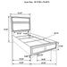 Miranda Panel Bed - Home Furniture And More (Brentwood, MD)