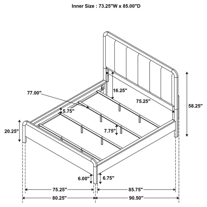 Amsbury Panel Bed - Home Furniture And More (Brentwood, MD)