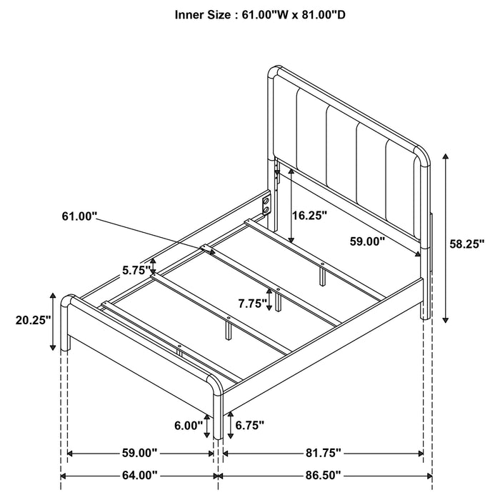 Amsbury Panel Bed - Home Furniture And More (Brentwood, MD)