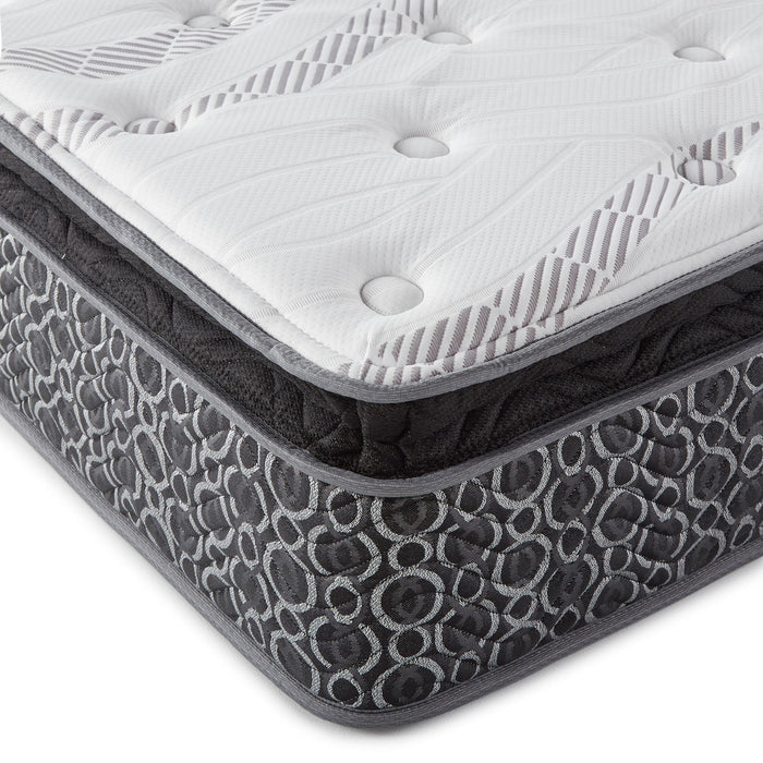 Hayes Medium Plush Pillow Top Hybrid Mattress - Home Furniture And More (Brentwood, MD)