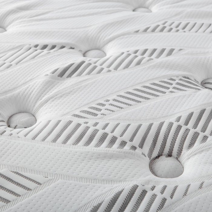 Hayes Medium Plush Pillow Top Hybrid Mattress - Home Furniture And More (Brentwood, MD)
