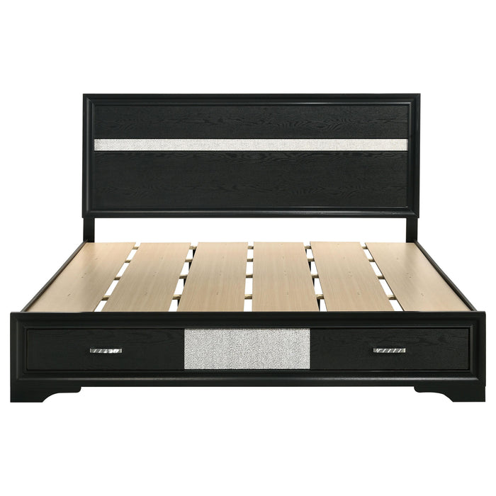Miranda Panel Platform Storage Bed - Home Furniture And More (Brentwood, MD)