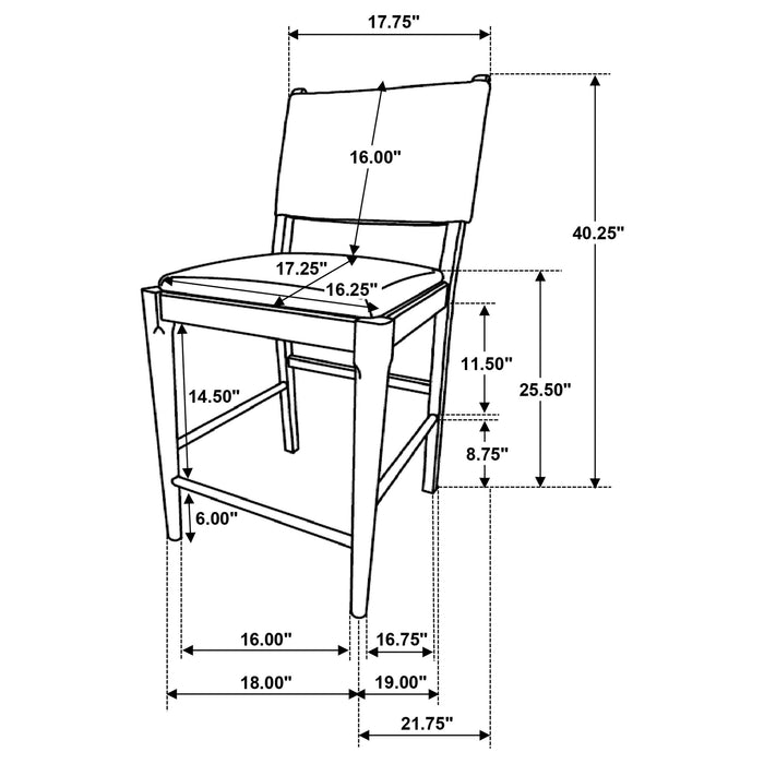 Ottowa Counter Height Dining Set - Home Furniture And More (Brentwood, MD)