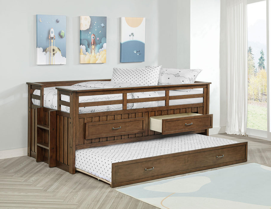 Carlsbad Captains Bed with Trundle - Home Furniture And More (Brentwood, MD)
