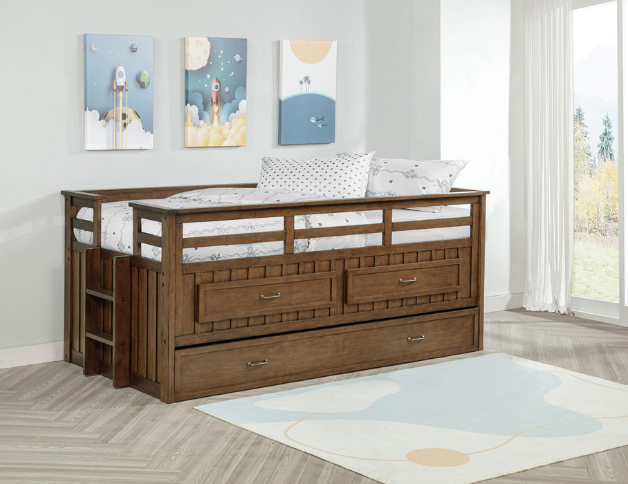 Carlsbad Captains Bed with Trundle - Home Furniture And More (Brentwood, MD)