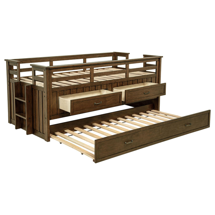 Carlsbad Captains Bed with Trundle - Home Furniture And More (Brentwood, MD)