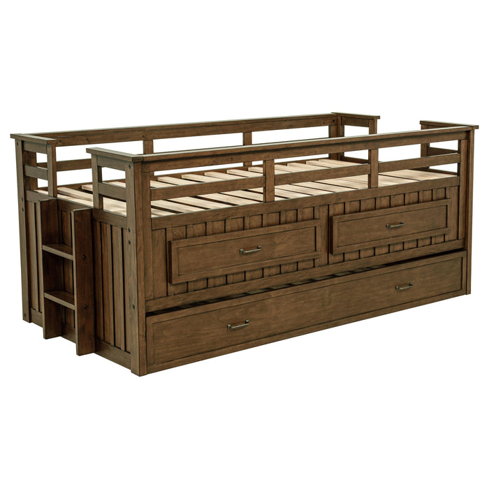 Carlsbad Captains Bed with Trundle - Home Furniture And More (Brentwood, MD)