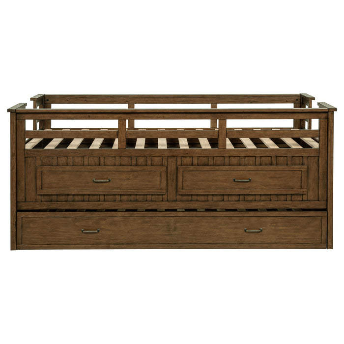 Carlsbad Captains Bed with Trundle - Home Furniture And More (Brentwood, MD)