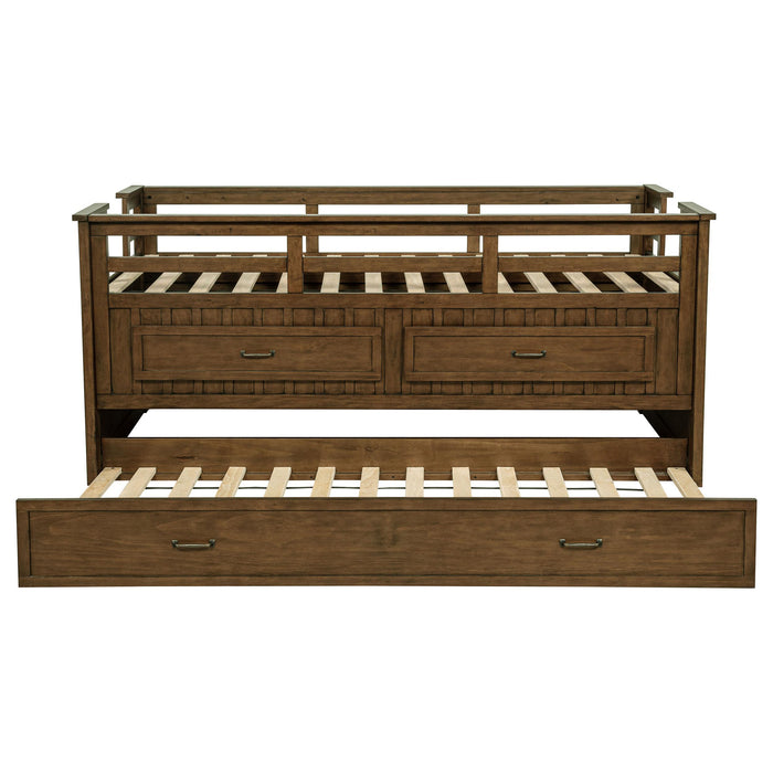 Carlsbad Captains Bed with Trundle - Home Furniture And More (Brentwood, MD)