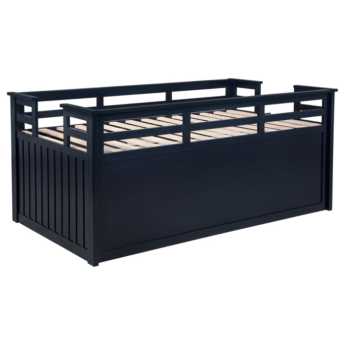 Carlsbad Captains Bed with Trundle - Home Furniture And More (Brentwood, MD)