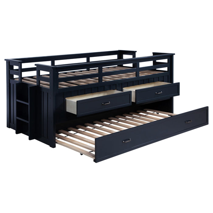 Carlsbad Captains Bed with Trundle - Home Furniture And More (Brentwood, MD)