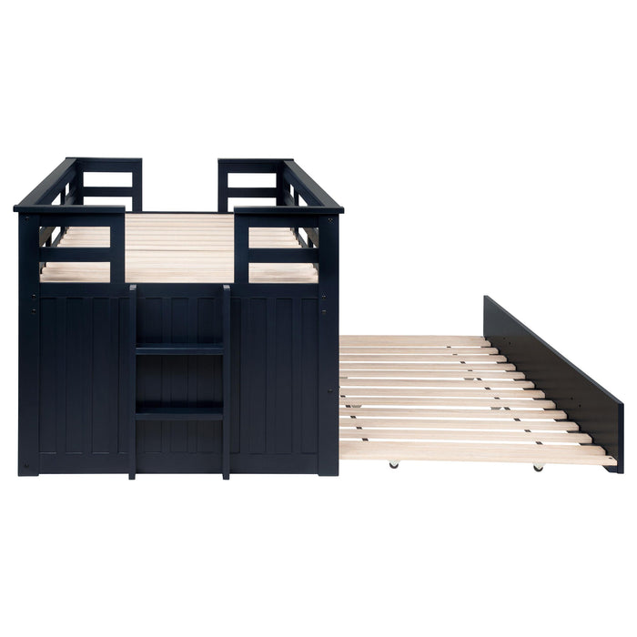 Carlsbad Captains Bed with Trundle - Home Furniture And More (Brentwood, MD)