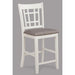 Hartwell Counter Height Chair Chalk Grey - Home Furniture And More (Brentwood, MD)