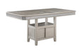Klina Counter Height Table (1x12 Leaf) - Home Furniture And More (Brentwood, MD)