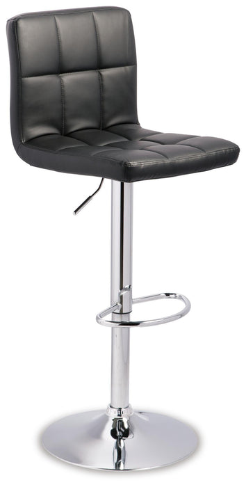 Bellatier Adjustable Height Bar Stool - Home Furniture And More (Brentwood, MD)