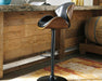 Bellatier Adjustable Height Bar Stool - Home Furniture And More (Brentwood, MD)