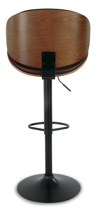 Bellatier Adjustable Height Bar Stool - Home Furniture And More (Brentwood, MD)