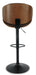 Bellatier Adjustable Height Bar Stool - Home Furniture And More (Brentwood, MD)