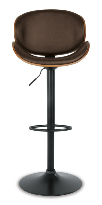Bellatier Adjustable Height Bar Stool - Home Furniture And More (Brentwood, MD)
