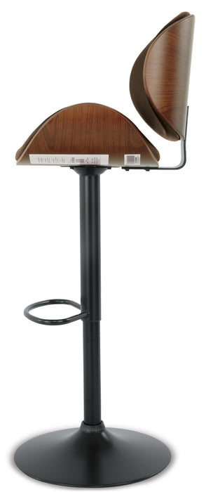 Bellatier Adjustable Height Bar Stool - Home Furniture And More (Brentwood, MD)
