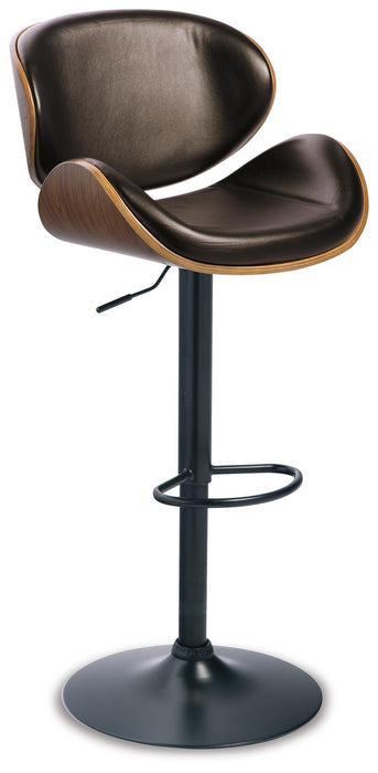 Bellatier Adjustable Height Bar Stool - Home Furniture And More (Brentwood, MD)