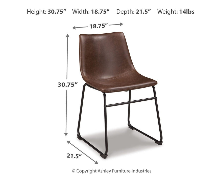 Centiar Dining Chair - Home Furniture And More (Brentwood, MD)