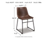 Centiar Dining Chair - Home Furniture And More (Brentwood, MD)